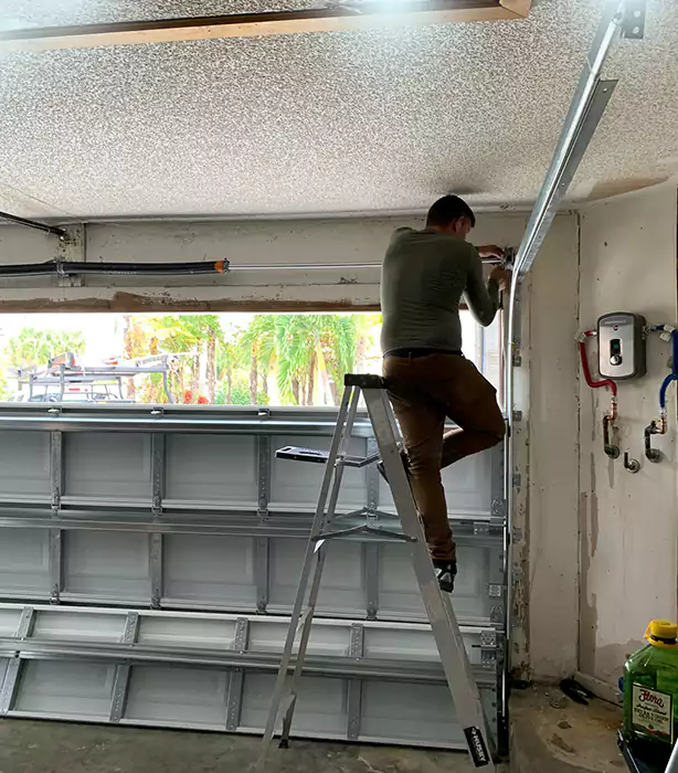 Garage Door Track Replacement Leisure City