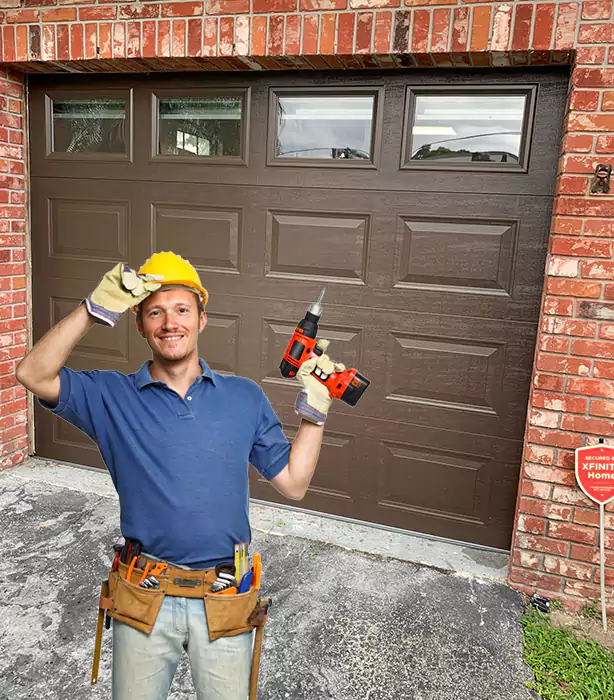 Single Garage Door Replacement Leisure City