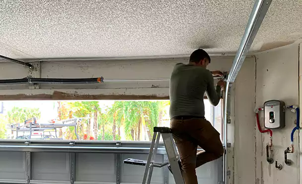 Garage Door Rail Replacement in Leisure City, FL