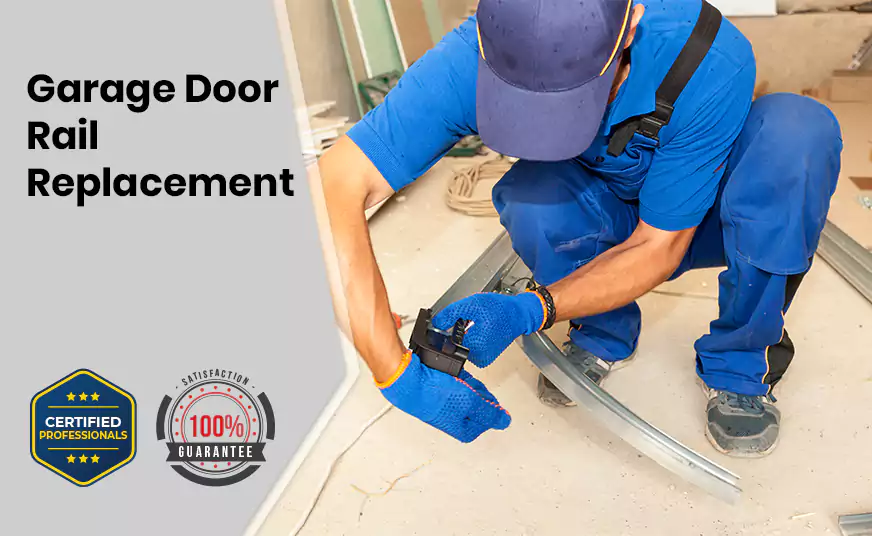 Garage Door Rail Replacement in Leisure City, FL