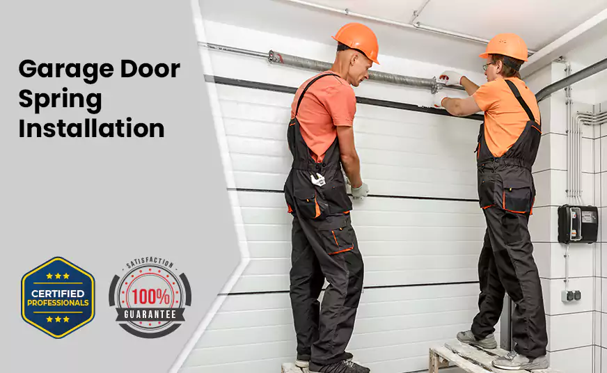 Garage Door Spring Installation in Leisure City, FL