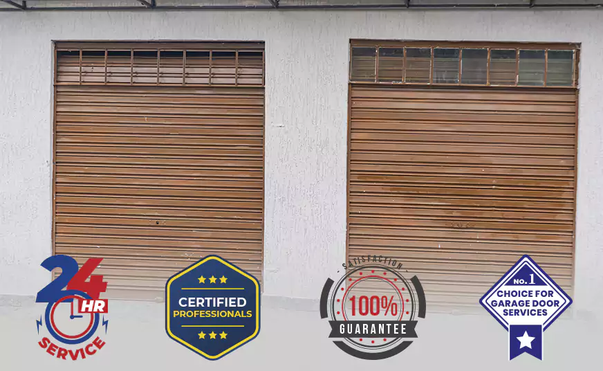Residential Wood Roll Up Garage Doors in Leisure City, FL
