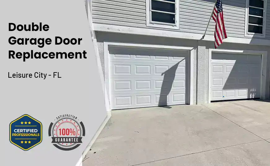 Double Garage Door Replacement Leisure City - FL 