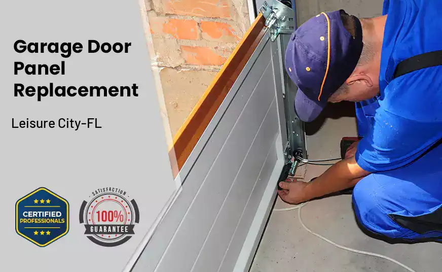 Garage Door Panel Replacement Leisure City-FL 